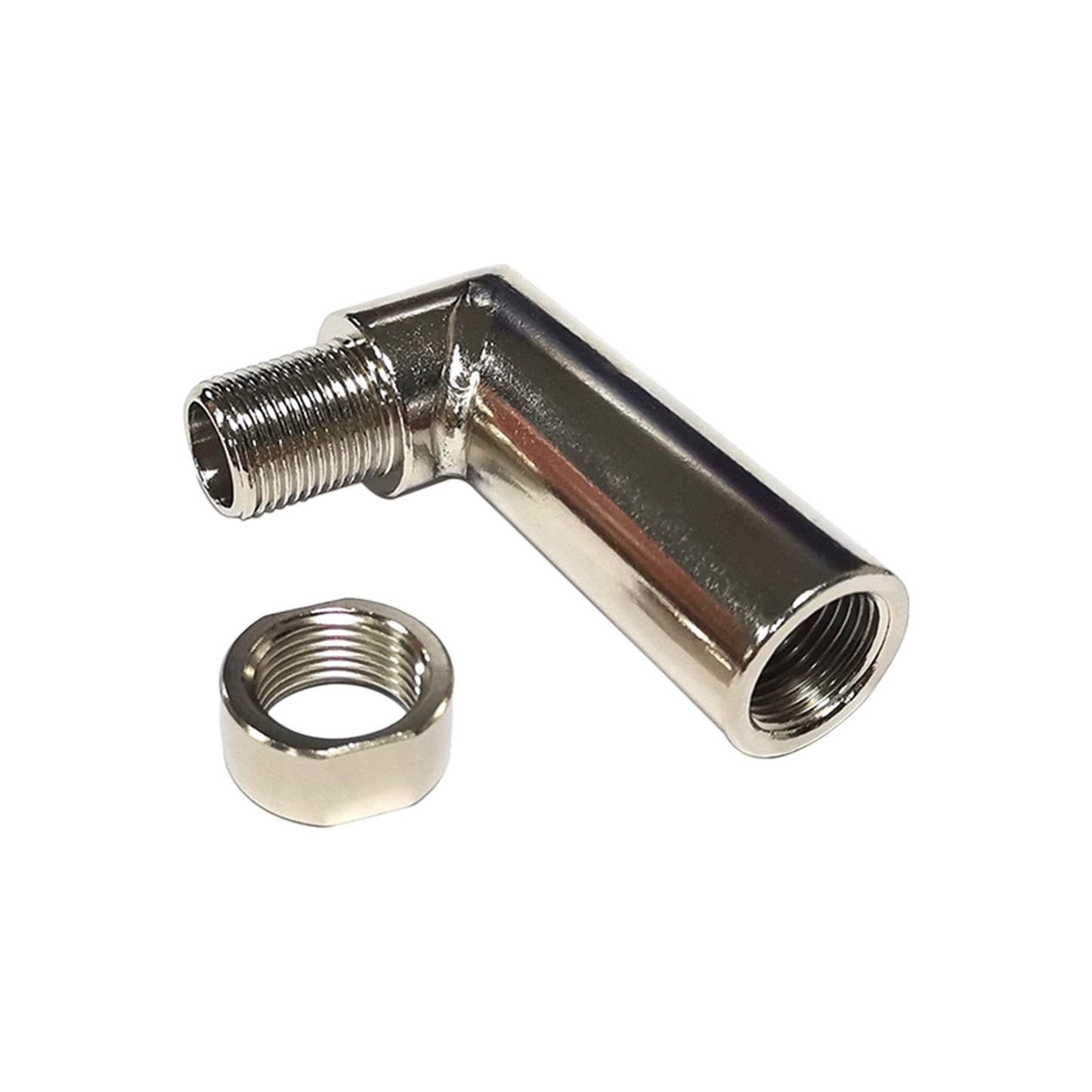 M18*1.5 Oxygen Spacer Sensor Angled Extender 90 Degree O2 Bung Extension