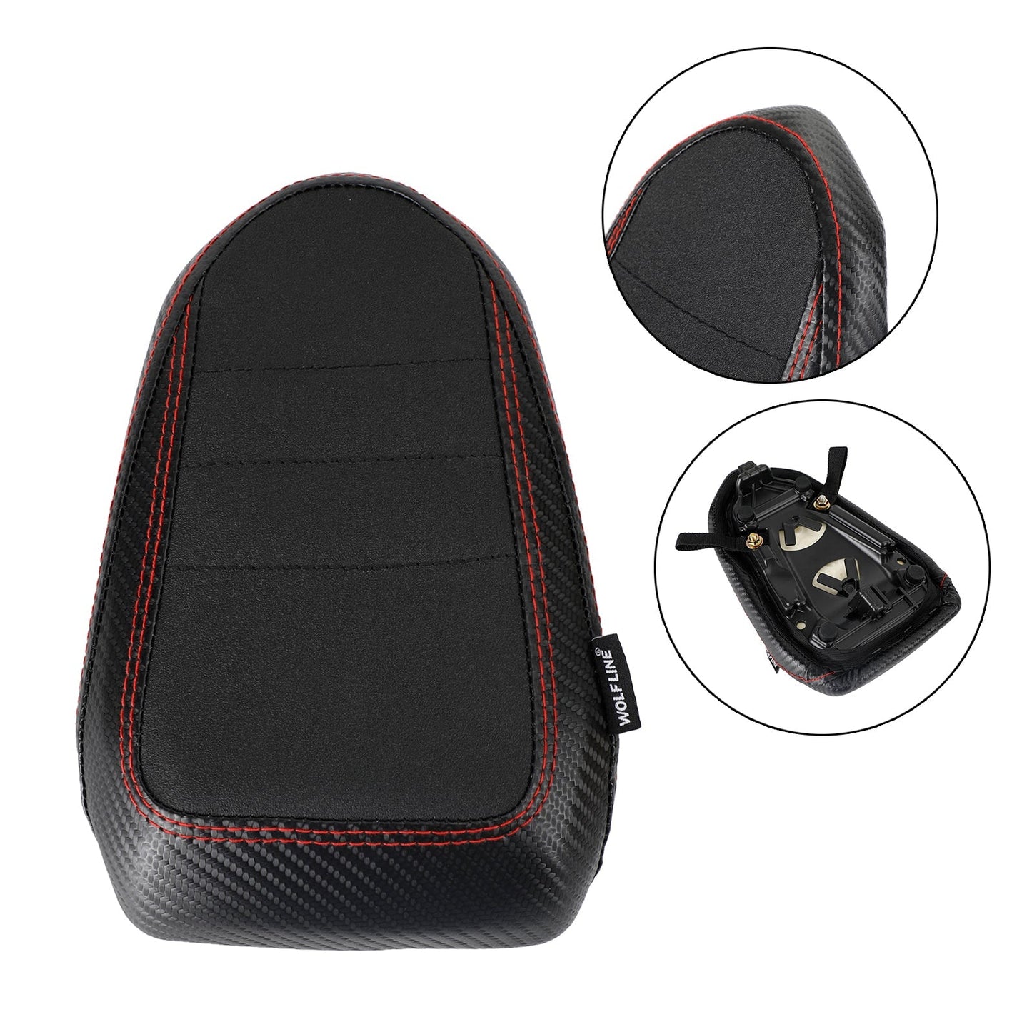 Coussin de siège arrière plat en polyuréthane pour passager, compatible avec BMW S1000RR 2019-2022 2020 2021