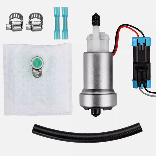 Pompe à carburant Hellcat 525 l/h F90000285 et kit d'installation compatible E85 pour Walbro TI