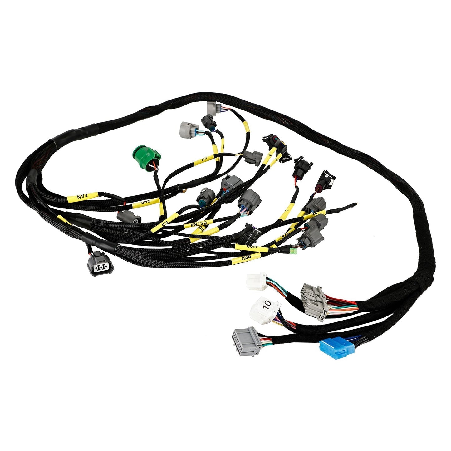 For Honda Civic Integra B16 B18 D16 OBD1 Budget D & B-series Tucked Engine Harness CNCH0BD11