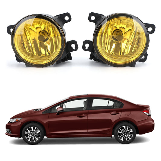 1 ensemble de phares antibrouillard avant à LED améliorés pour Honda Civic 2016-2020