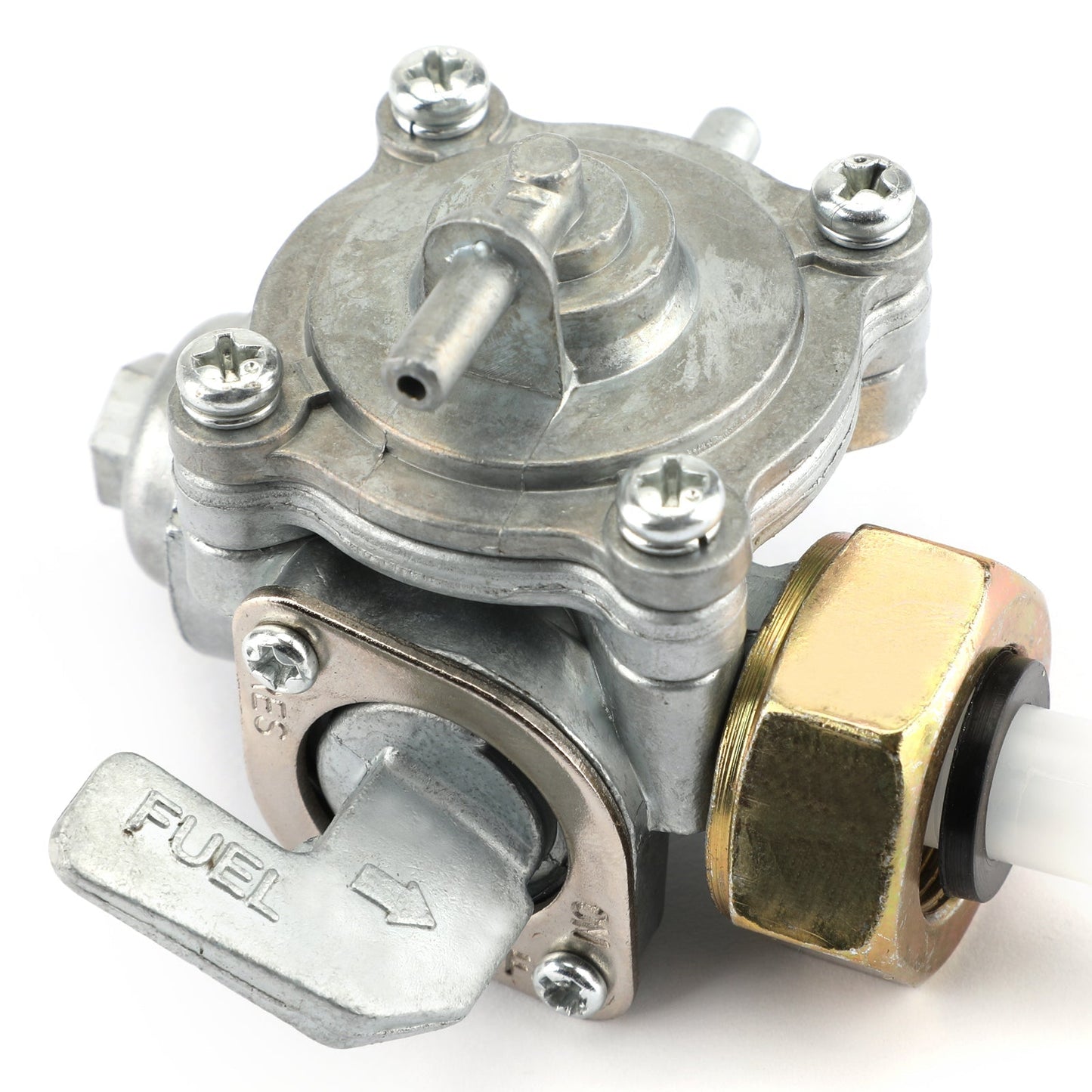 83-86 Honda VT500C GL650I y 83 Silver Wing Interstate 82-83 Switch FT500 Ascot Shadow Válvula de combustible Tanque de gasolina Llave de purga