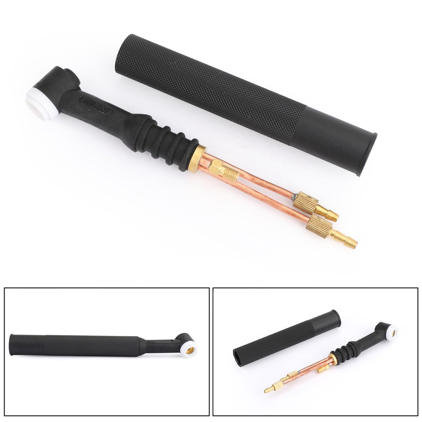 Torche de soudage TIG WP-20F refroidie à l'eau 250 A, corps flexible avec poignée
