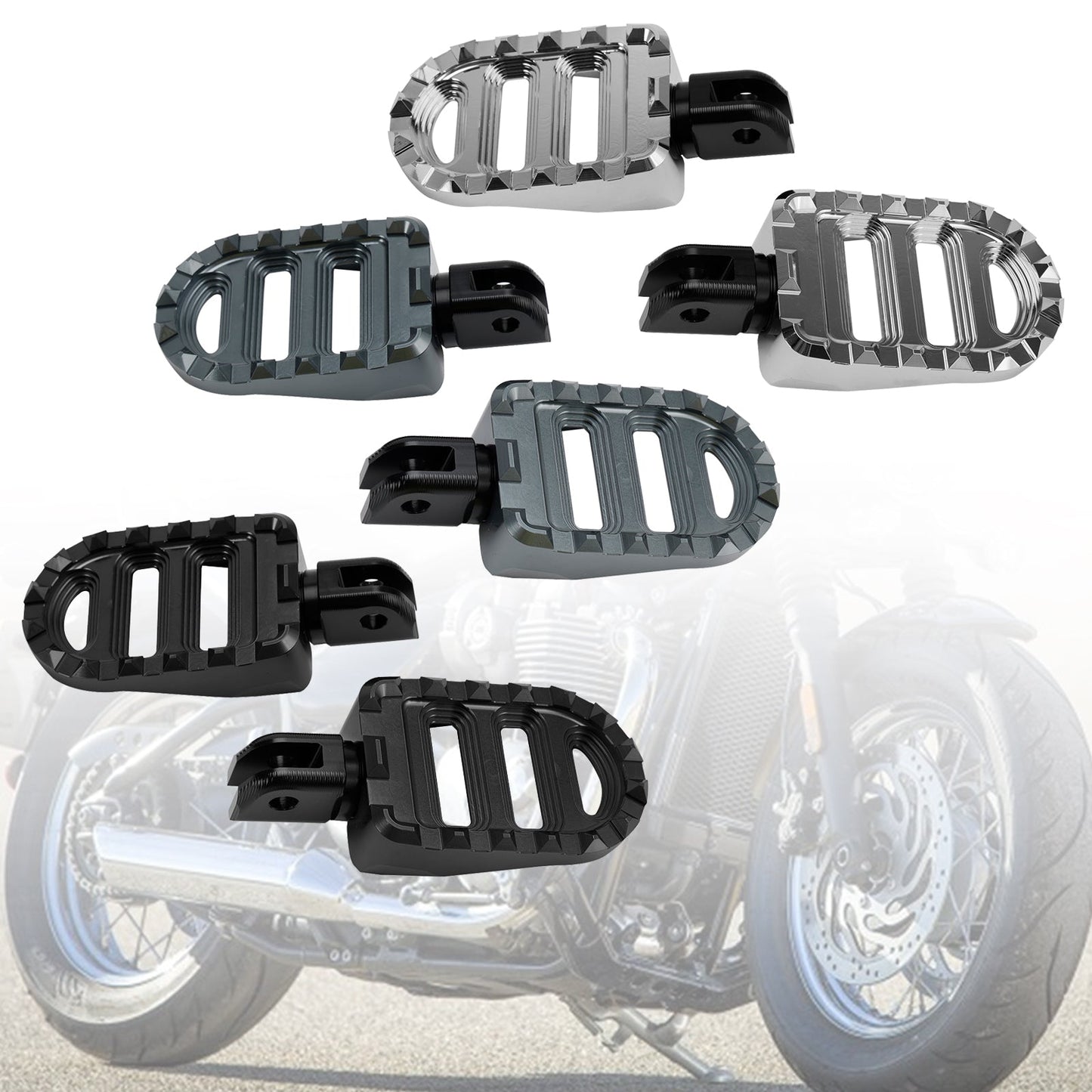 Reposapiés delanteros Speedmaster 2018-2023 Rocket 3GT 2020-2023 Estriberas