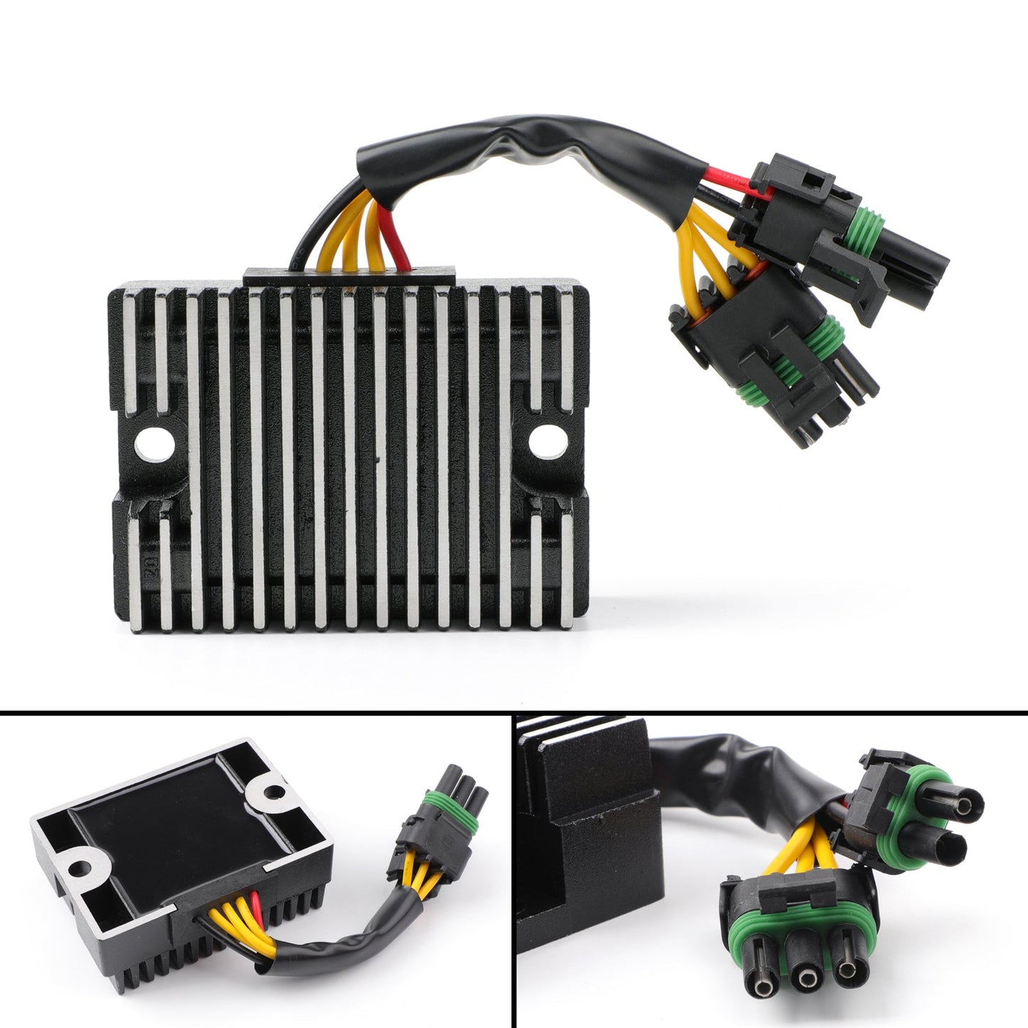 Régulateur de tension redresseur compatible avec les VTT BOMBARDIER DS 650 2000-2002
