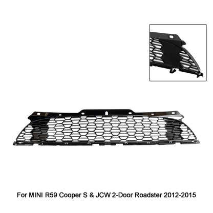 2007.06-2015 Mini Cooper S R55 R56 R57 R58 R59 JCW Style Gloss Black Front Bumper Grill Grille