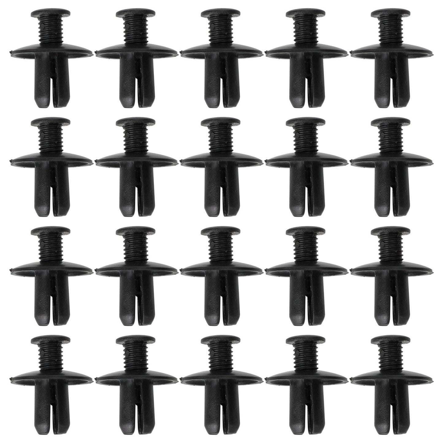 20x 8mm Fairing Clip Screw Rivets Panel Trim for Suzuki GSX, Burgman, V-Strom