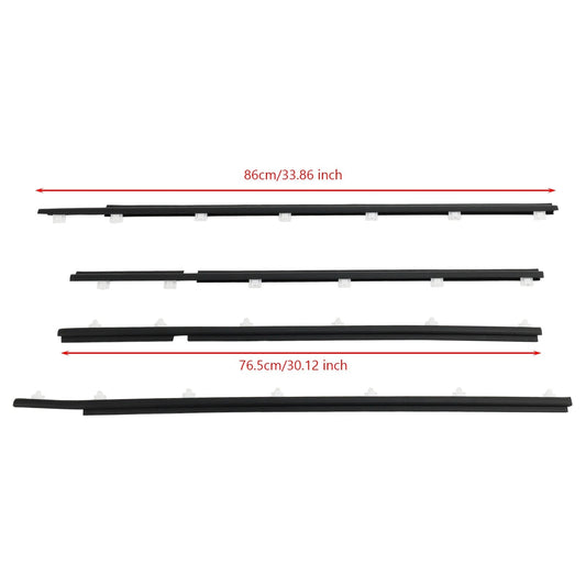 1990-1998 Toyota Land Cruiser FJ80 FZJ80 HZJ80 6821060010 Outer Weatherstrip Door Belt Seal