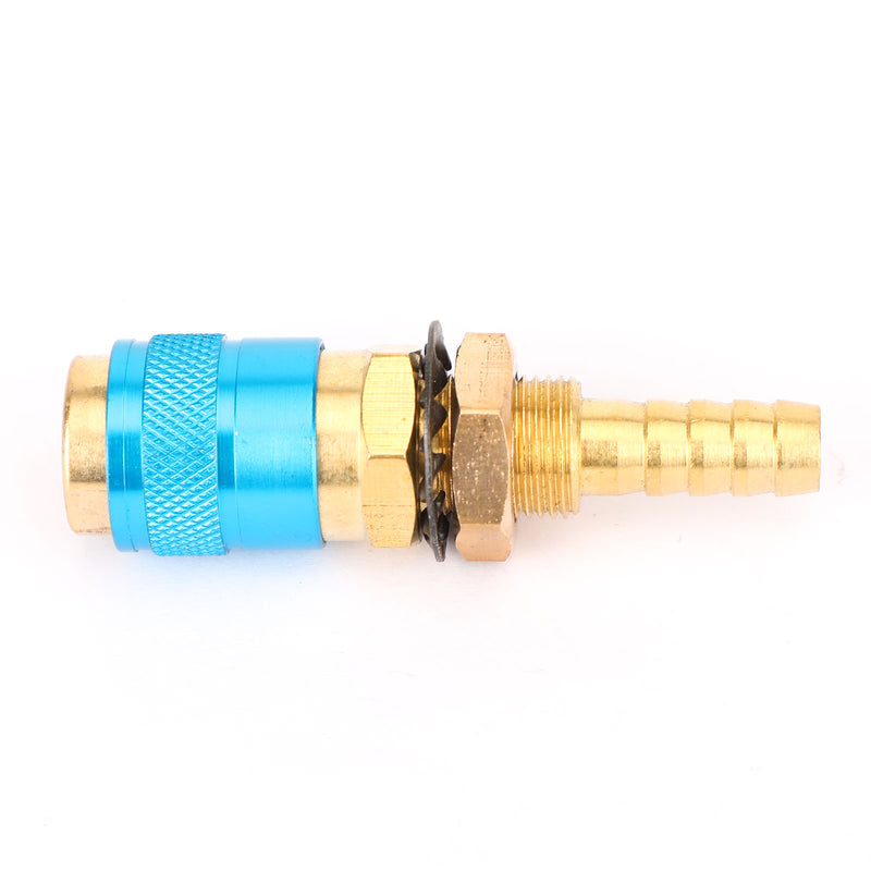Adaptateur de connecteur rapide refroidi par eau et gaz pour torche de soudage TIG
