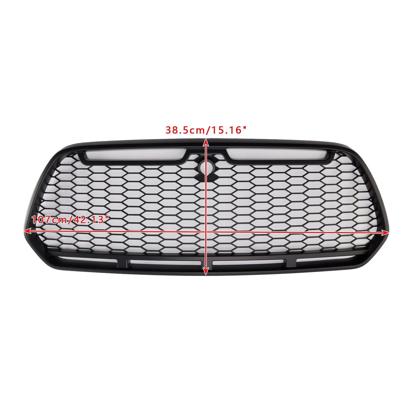 Matt Black Front Bumper Grill Grille Fit Ford Transit MK8 2015-2018 Raptor