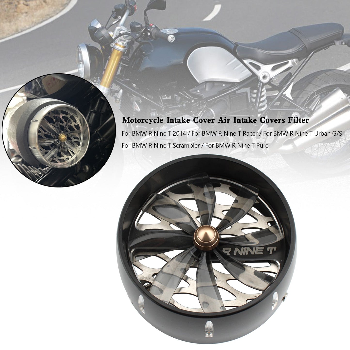 Intake Cover Air Intake Covers Filter For For BMW R Nine T R Nine T R9T