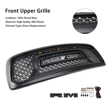 2002-2005 Dodge RAM 1500 Rebel Style Front Bumper Grill Grille