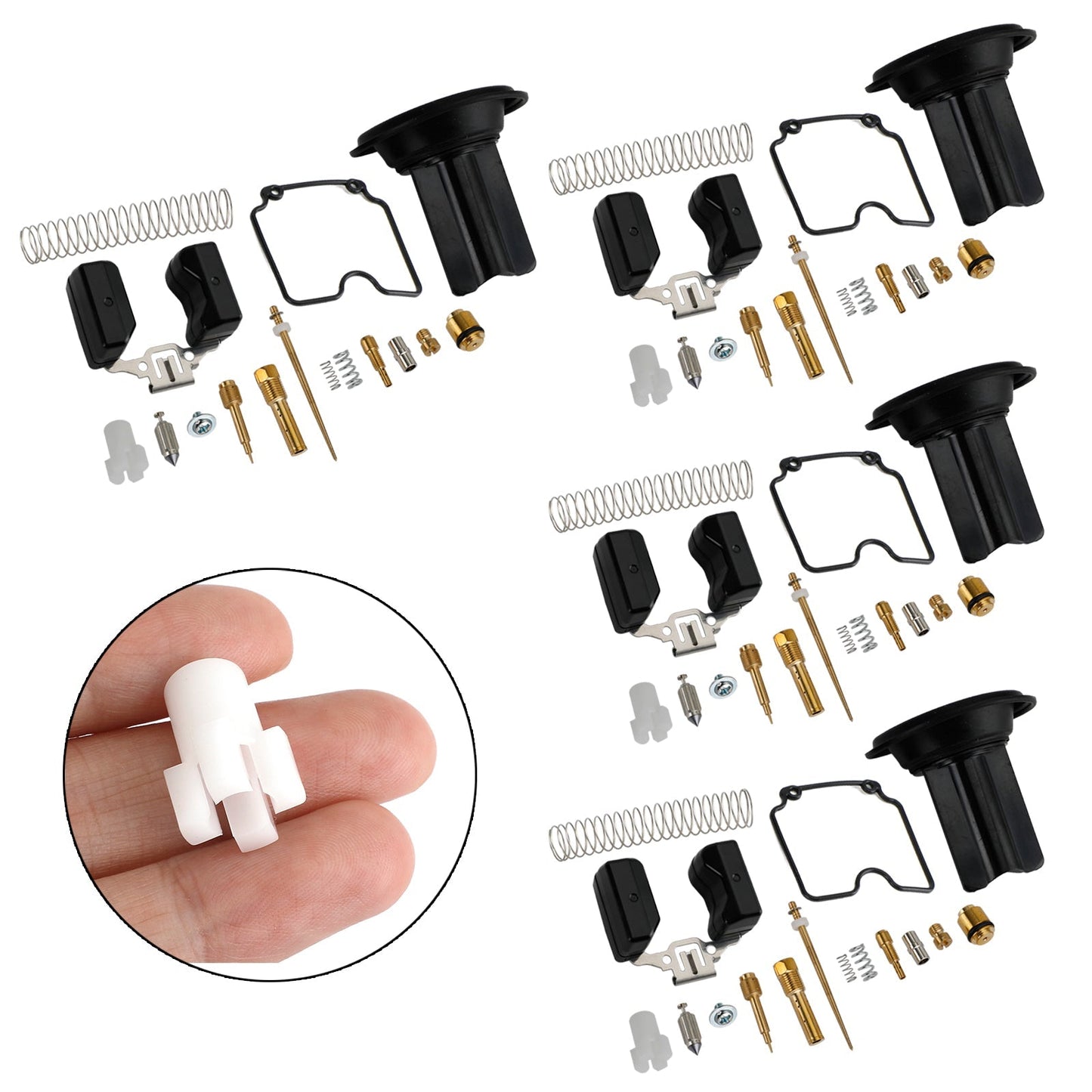 250CC ATV ATV250 EN250 GP200 GP250 MV30 4PCS Carburetor Rebuild Repair Kit