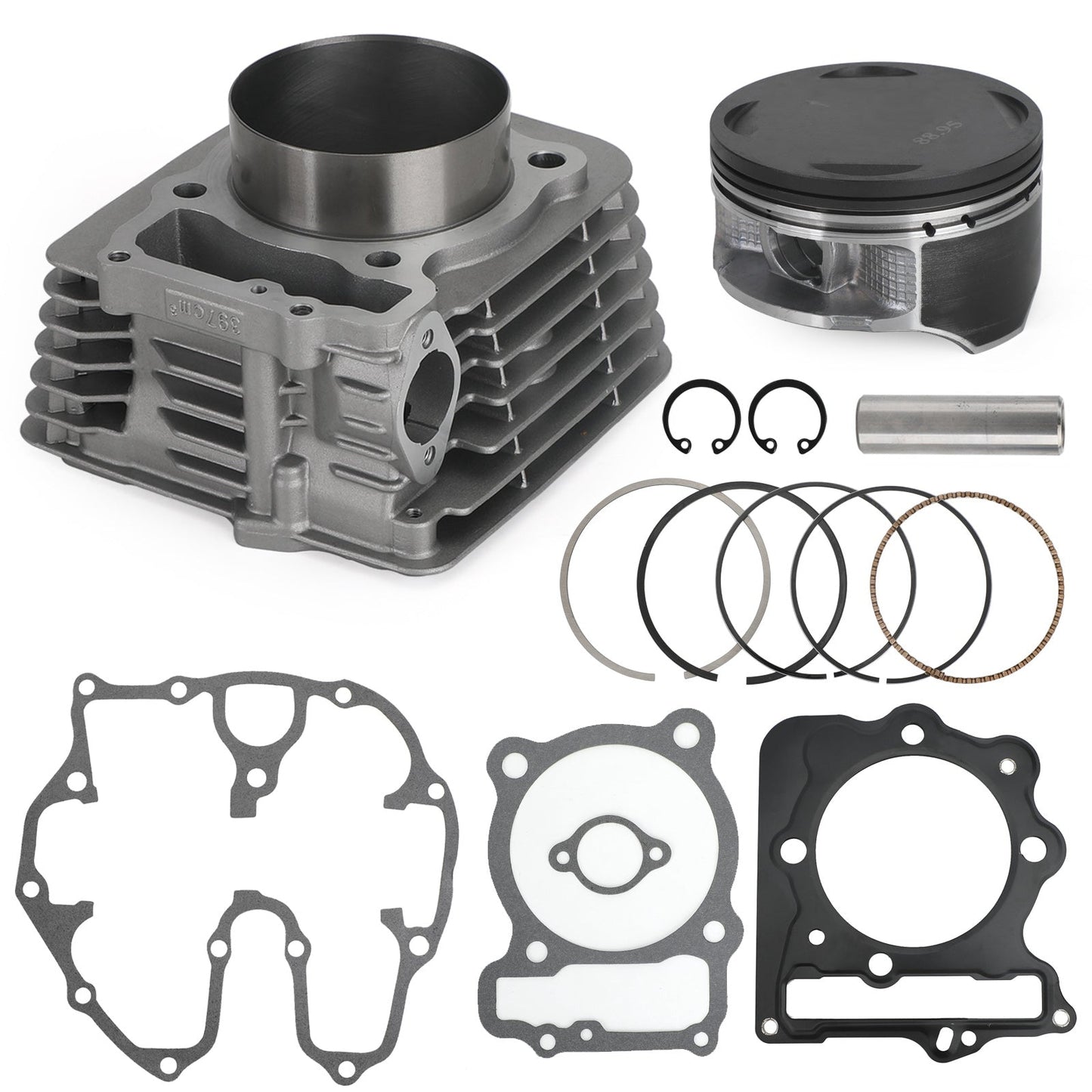 Kit de reconstrucción de extremo superior de cilindro de jarra de gran calibre para Honda TRX400EX TRX400X, 440 cc, 89 mm, 1999-2014