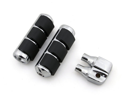 Repose-pieds arrière Suzuki, compatibles avec Suzuki Marauder 1600 Boulevard M95 (arrière) 2004-2006, noir