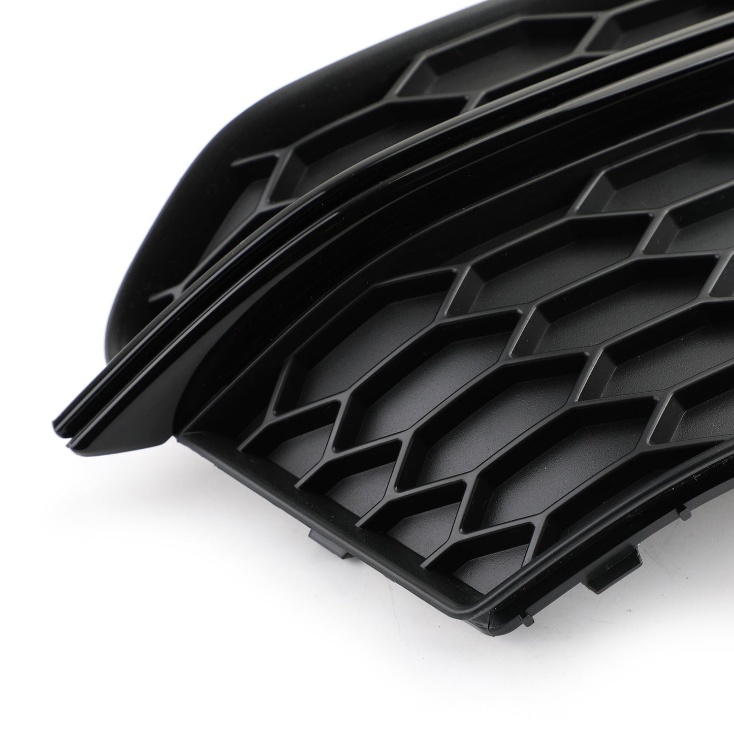 2013-2016 Audi A5 S-Line / S5 Fog Light Grille Pair Front Bumper Black Grill