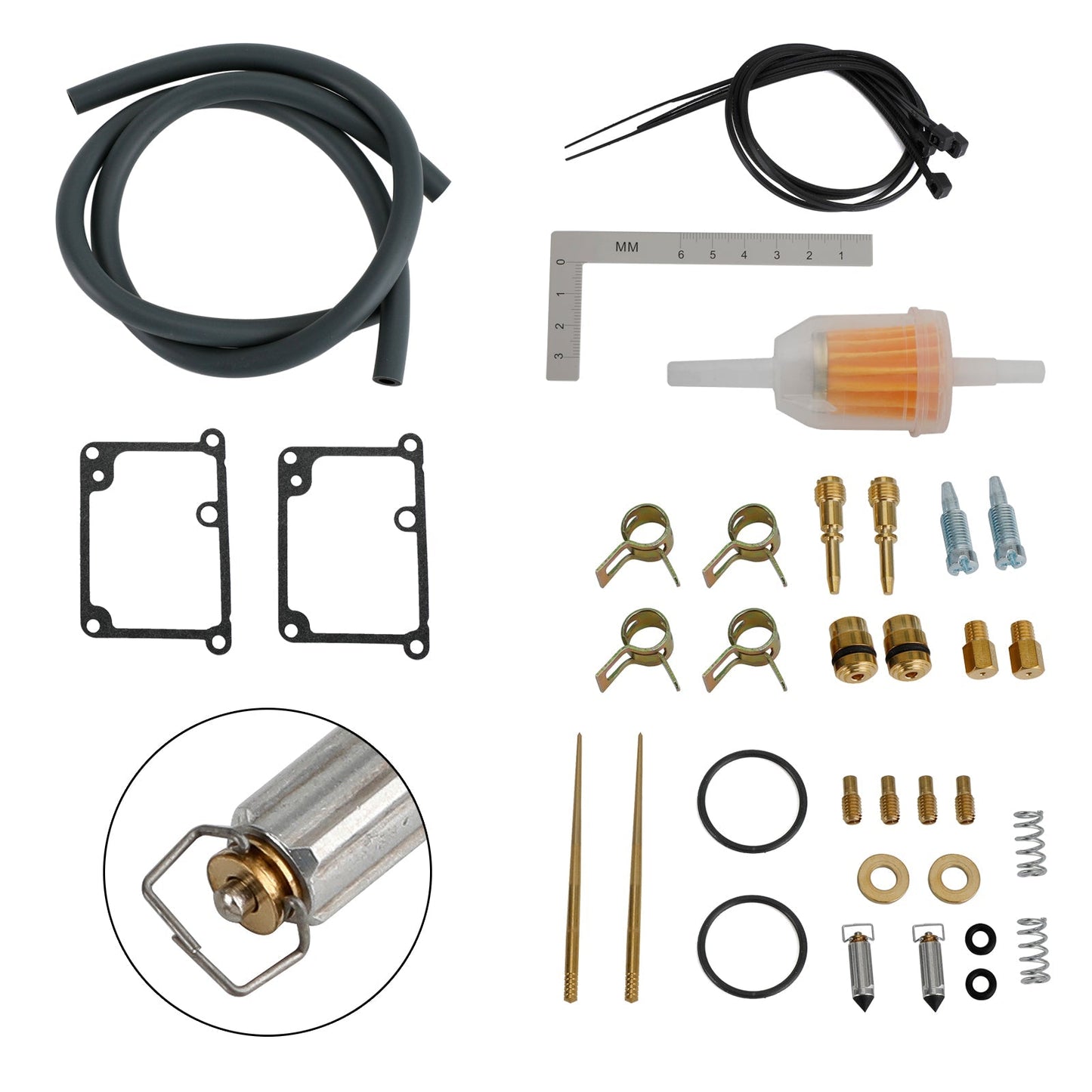 Carburetor Rebuild Repair Kit fit for Yamaha Banshee 350 YFZ350 1988-2006