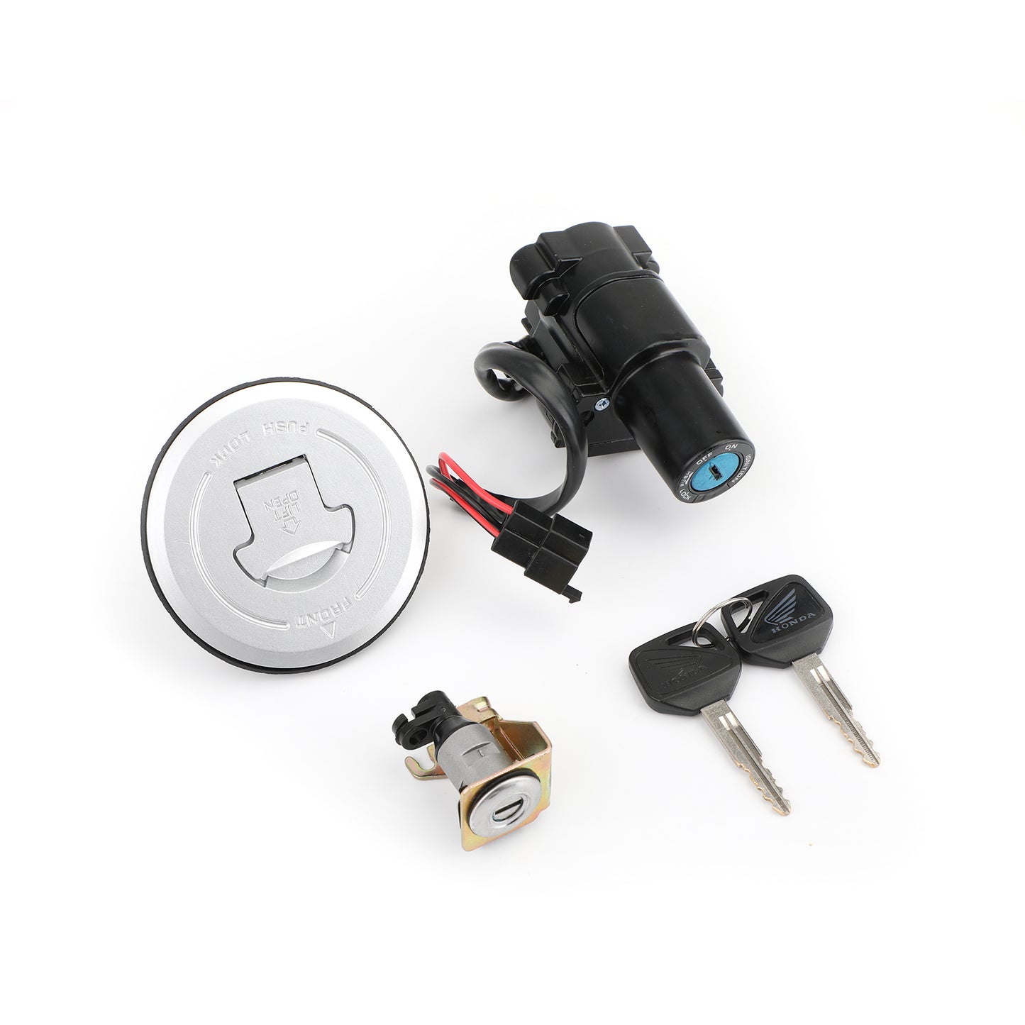 Honda CBR300RA CBR300R CBR250RA CBR250R/R CBR250R 2011-2018 Ignition Switch Fuel Gas Cap Seat Lock Keys Kit