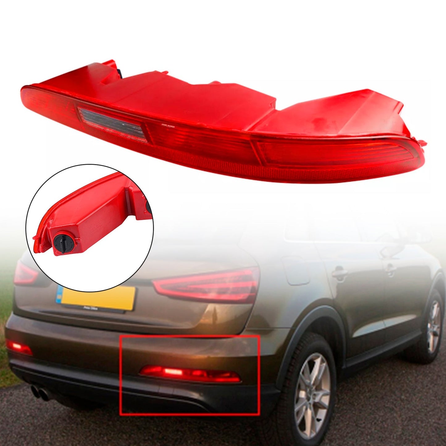 2012-2015 Audi Q3 8UD945096 Right Rear Bumper Light Tail Stop Brake Lamp