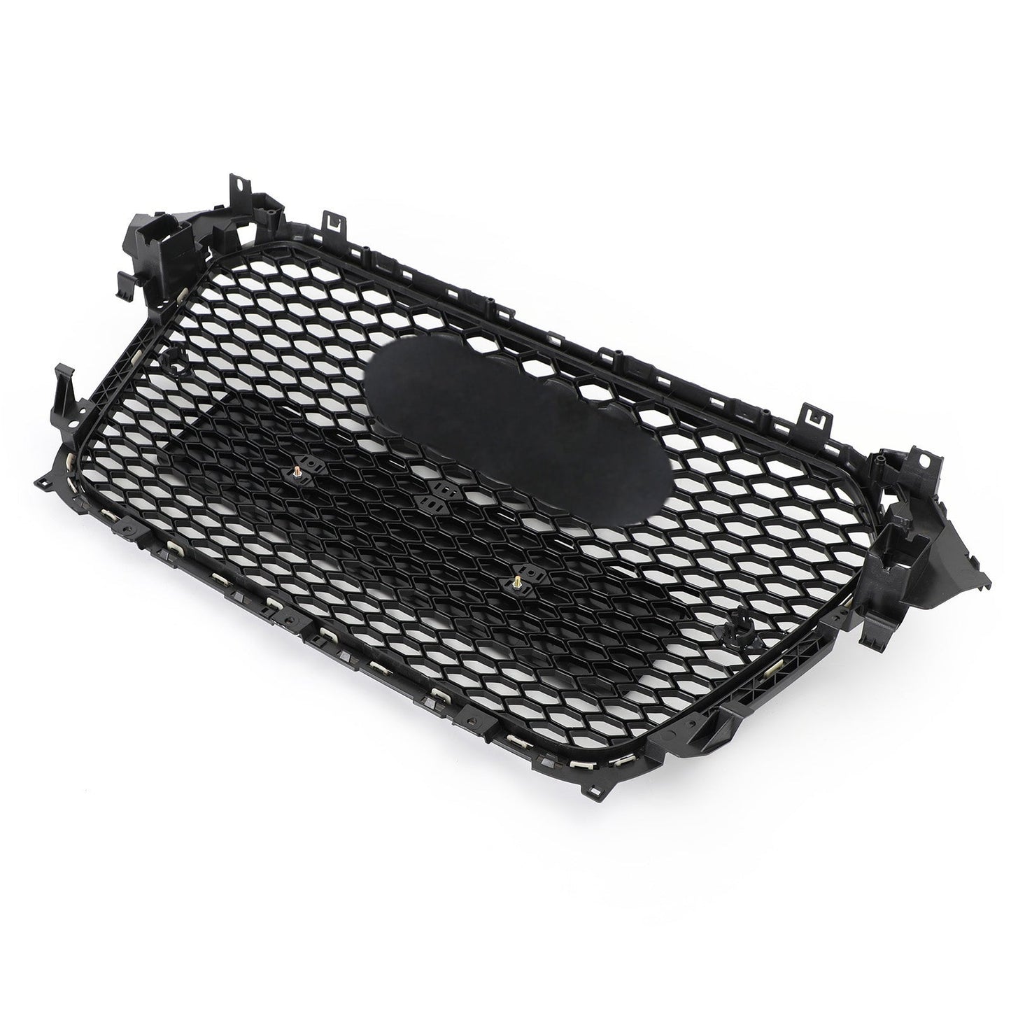 2012 2013 2014 2015 2016 Audi A4 / A4 Sline / S4 B8.5 RS4 Style Gloss Black Grill Honeycome Mesh Sport Hex Front Grille W/ Emblem