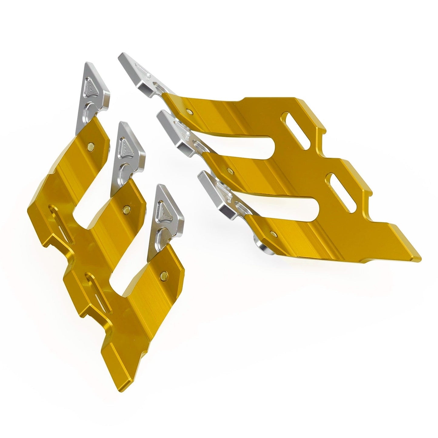 Guardabarros laterales y deslizadores de horquilla delantera CNC para Yamaha YZF-R15 V3 V4 2018-2022