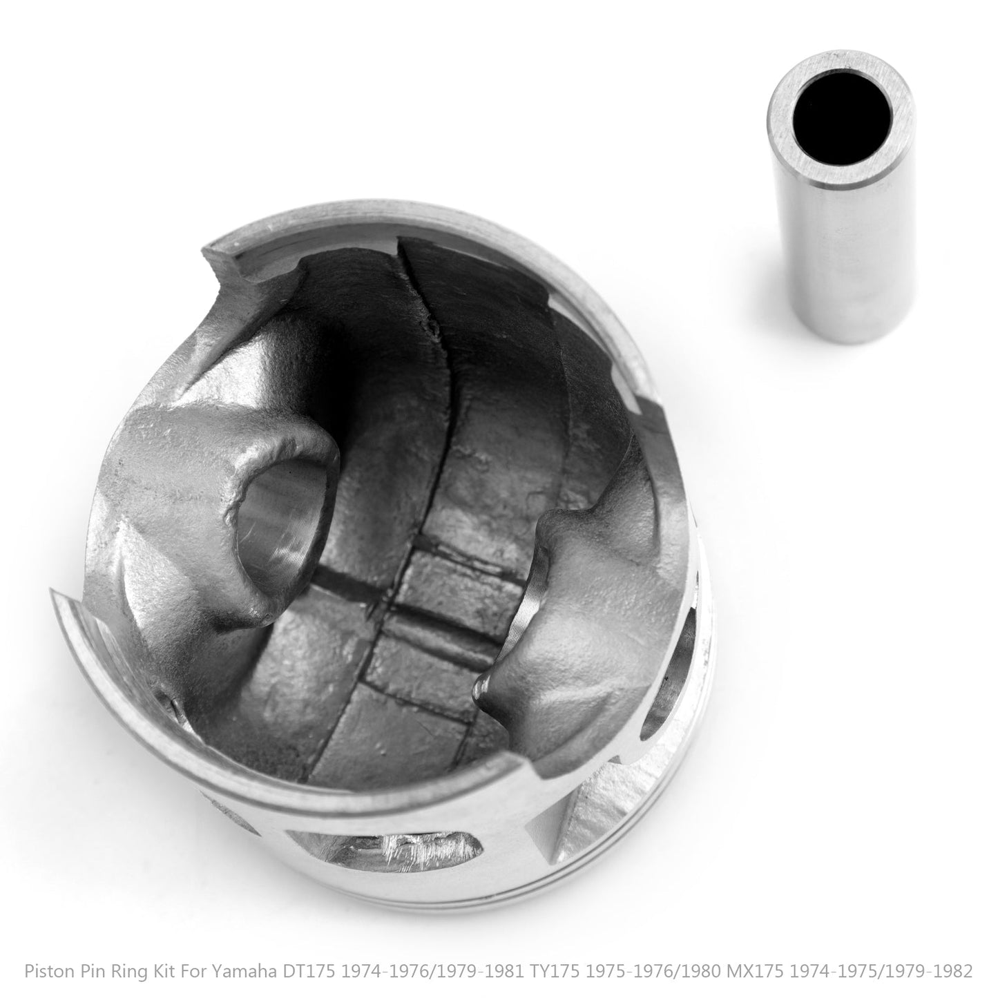 Kit de pistón 2N5-11610-00 de 66,75 mm de diámetro. Compatible con Yamaha DT175, YT175, MX175 (años 74-82). 