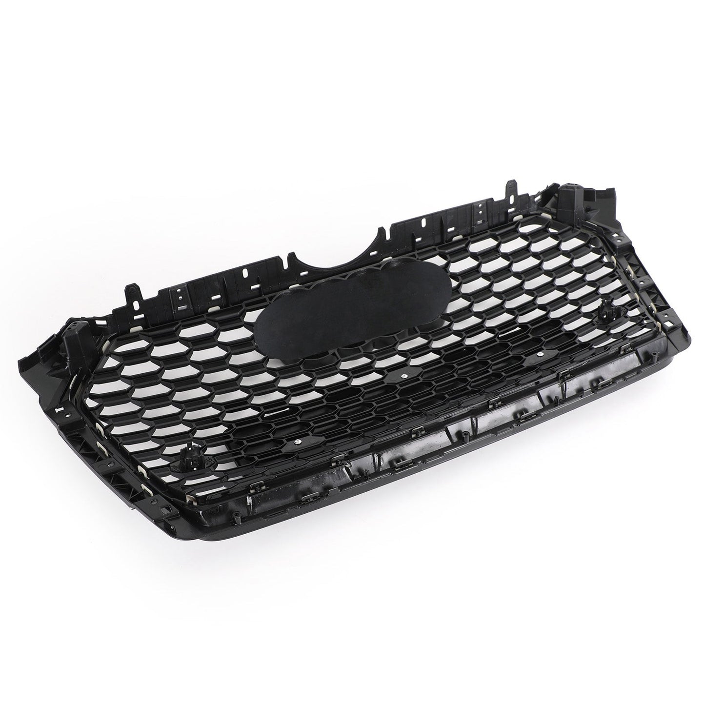 2016-2019 Audi A4/S4 B9 Honeycomb Grill RS4 Style Mesh Hex Grille Replacement Black Grill