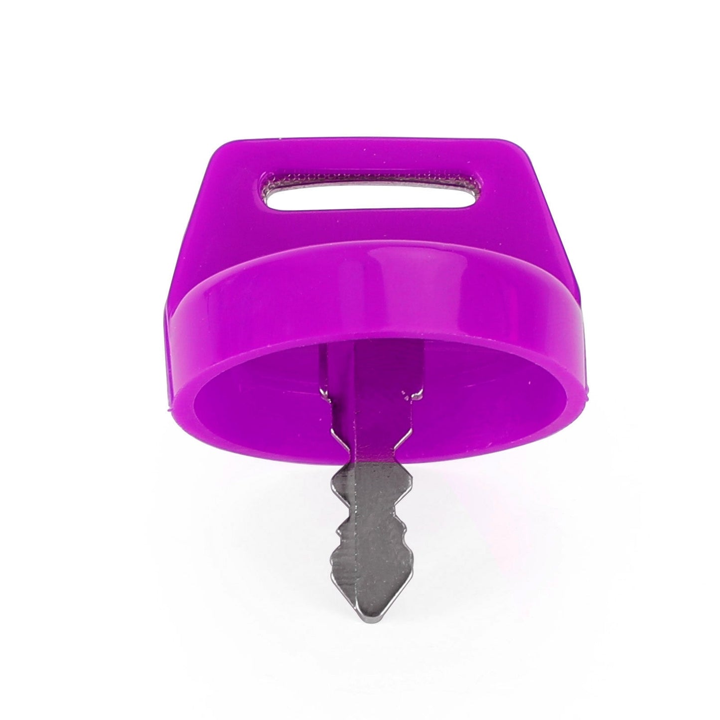 2 cubiertas de llave de encendido violeta con tuerca para Polaris RZR XP 570 800 900 1000 5433534