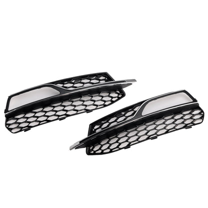 2013-2016 Front Lower Bumper Fog Light Cover Grill Fit AUDI A3 S3 S-Line
