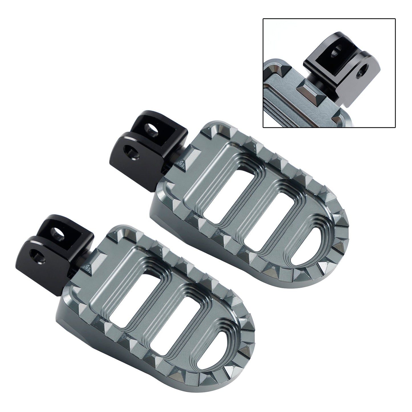 Reposapiés delanteros para Meteor 350 21-23 y Classic 350 22-23 y todos los años, nuevos reposapiés Bullet 350