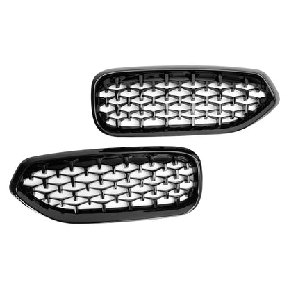 2019-2024 BMW Z4 G29 20I 30I M40I Front Kidney Grill Gloss Black Diamond Grille