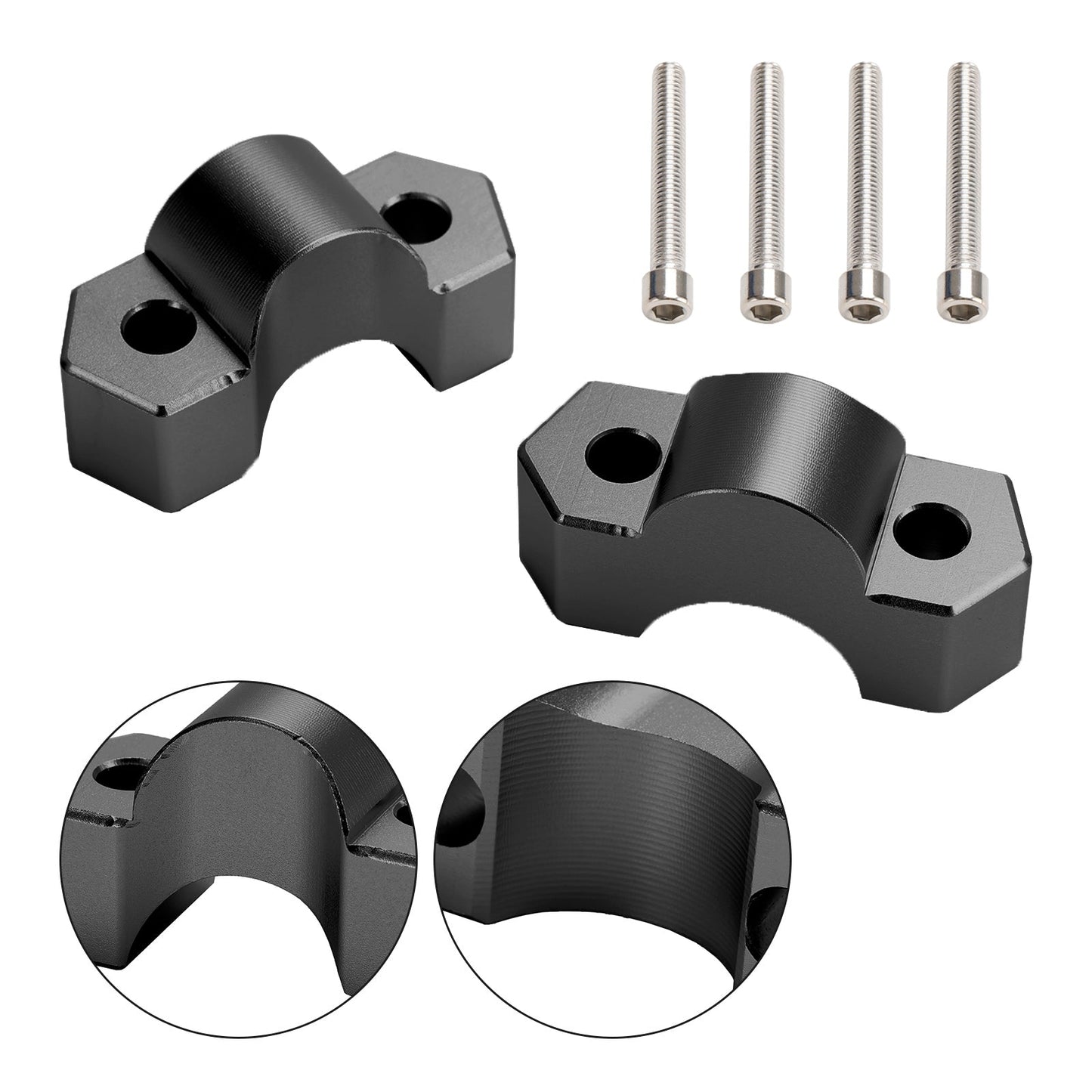 HANDLE BAR CLAMP RISE UP RISER H=25mm FOR For BMW F850GS F 850 GS ADV 2018-2023