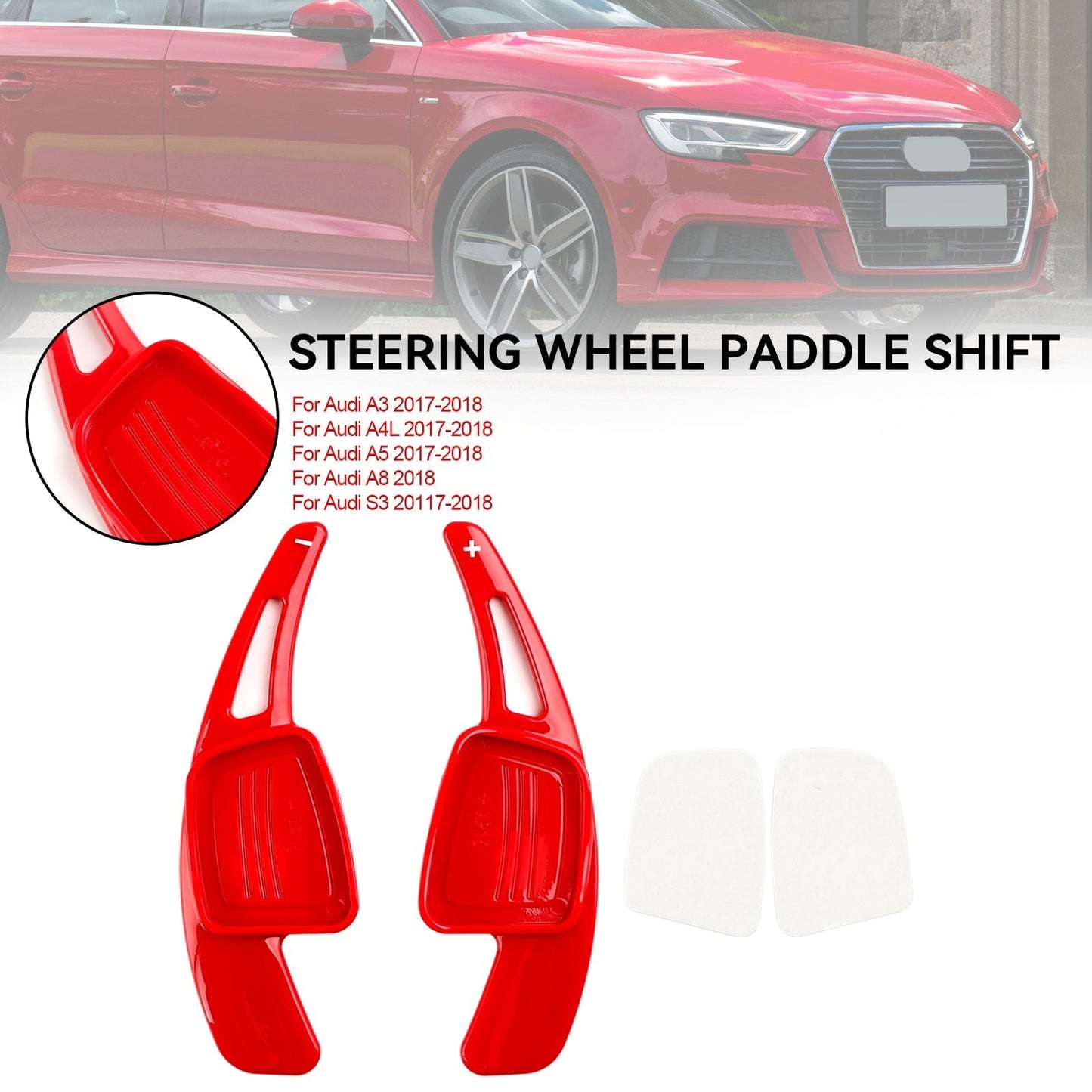 2017-2018 Audi A3 A4L A5 S3 S5 Steering Wheel Shift Paddle Shifter Extension