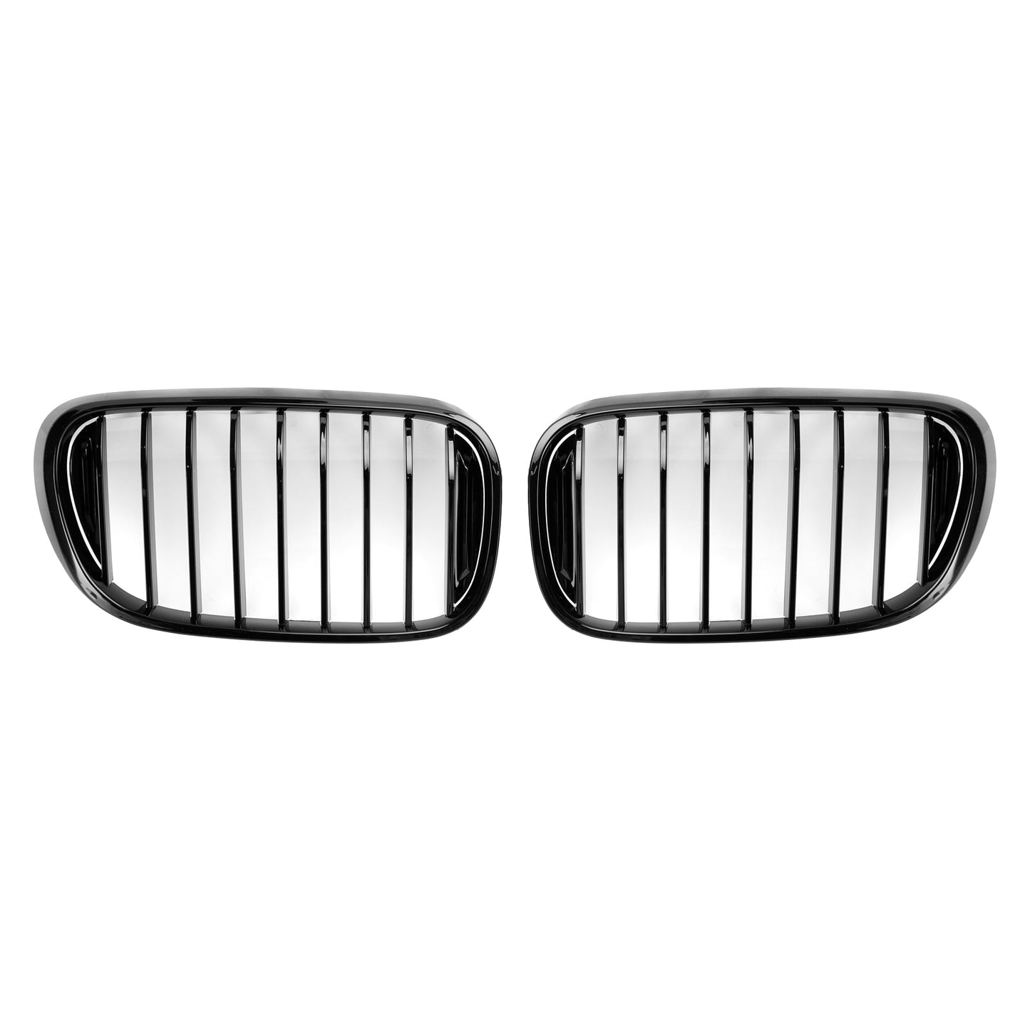 2015-2019 BMW 7 Series G12 Long-WheelBase 740Li/750Li/740Ld xDrive/760Li Front Kidney Grille Gloss Black Grill
