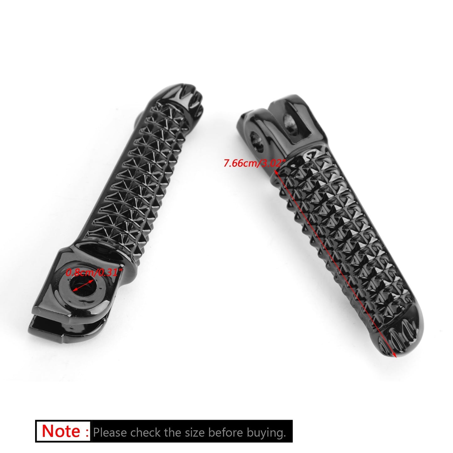 Repose-pieds avant pour Yamaha YZF R1 1998-2014 R6 1999-2014 R6S 03-08