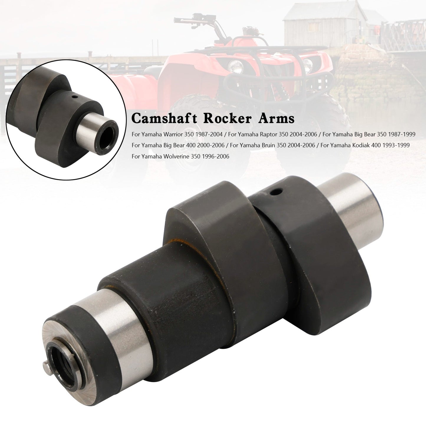 Arbre à cames 1YW-12170-00 5UH-1217 pour Yamaha Big Bear Bruin Kodiak Raptor Warrior 350