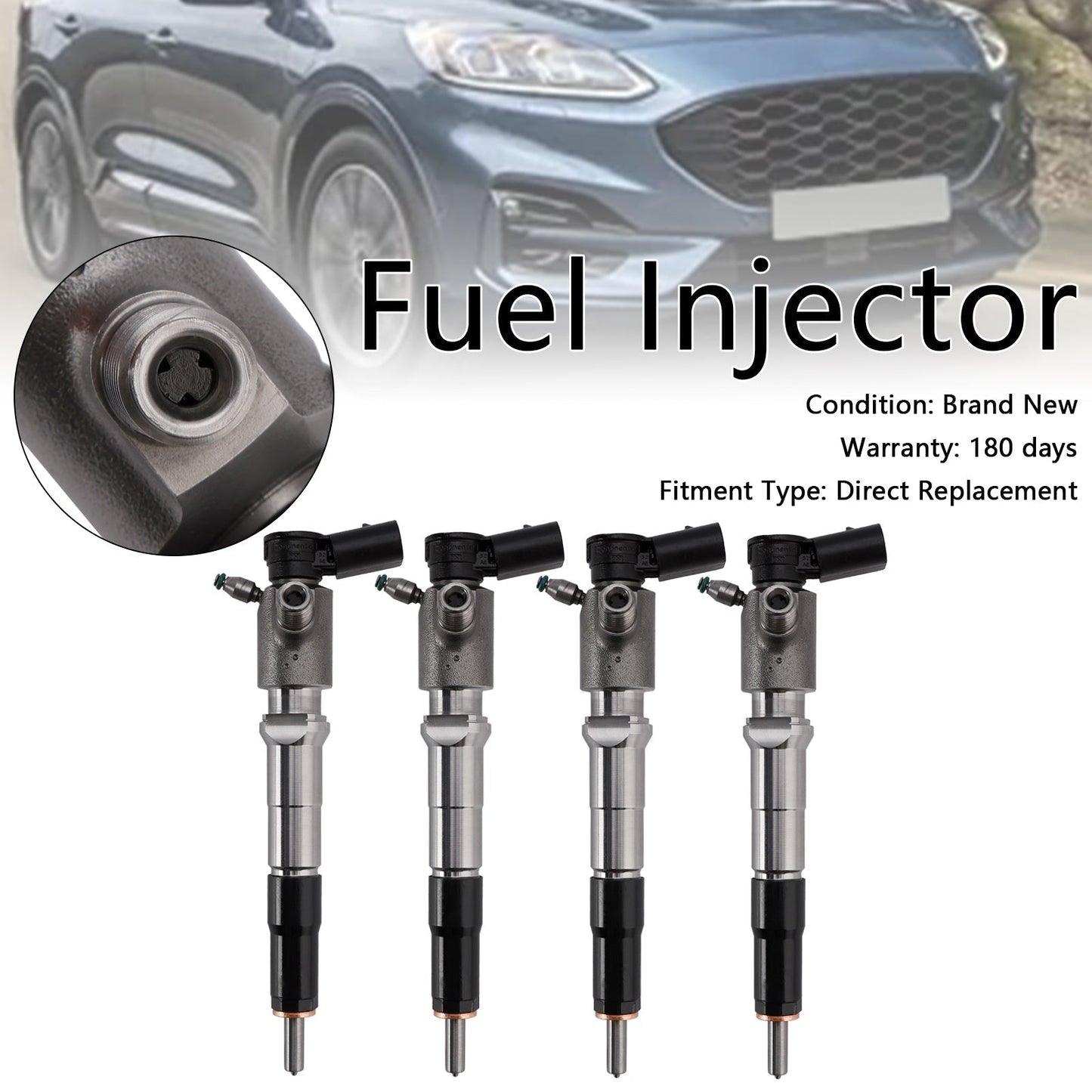 2012.09-en adelante Ford Mondeo Mk5 2.0 VDO 4 piezas Inyector de combustible GK2Q-9K546-AC 2143478