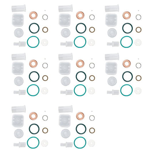8PCS Fuel Injector Repair Kit Fit For Chevy Fit For GMC Duramax 6.6L 2004-2005 Diesel