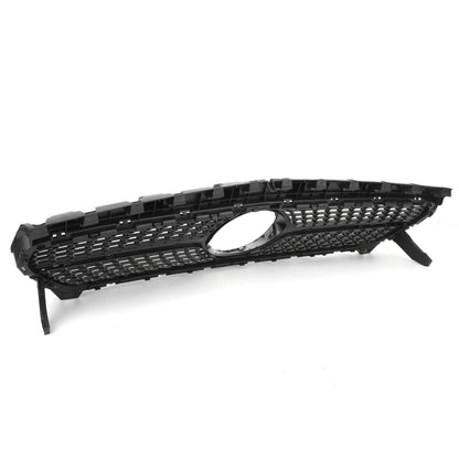2013-2019 Mercedes Benz CLA-Class W117 C117 Chrome Front Grille Diamond Style Bumper Grill W/ Star Emblem
