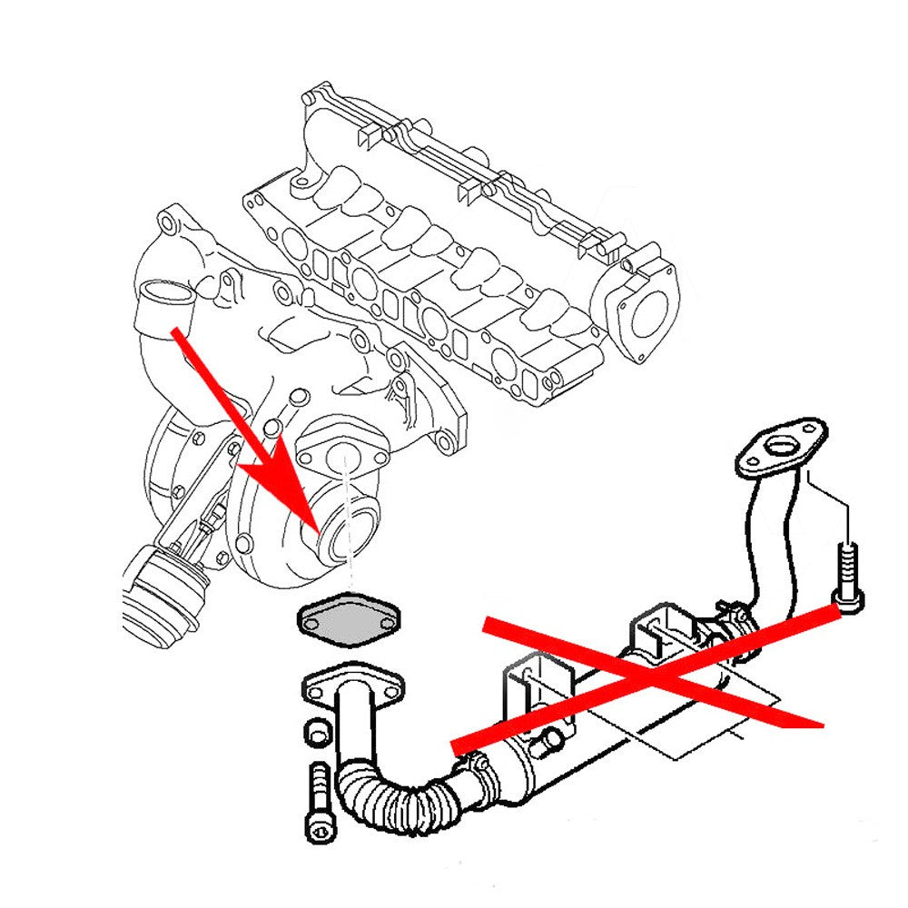 Saab 1.9 TiD Engines EGR Gaskets Repair