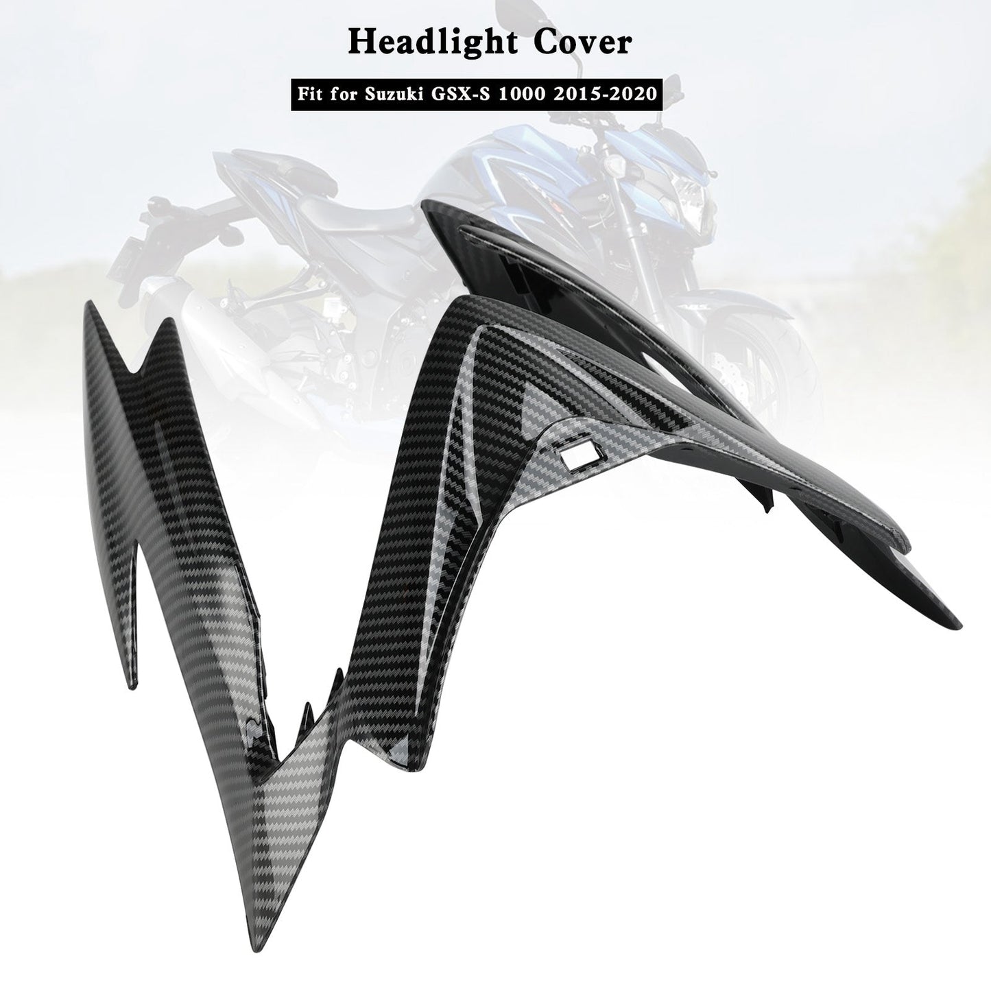 Front Nose Headlight Cover Fairing For For Suzuki GSX-S 1000 2015-2020