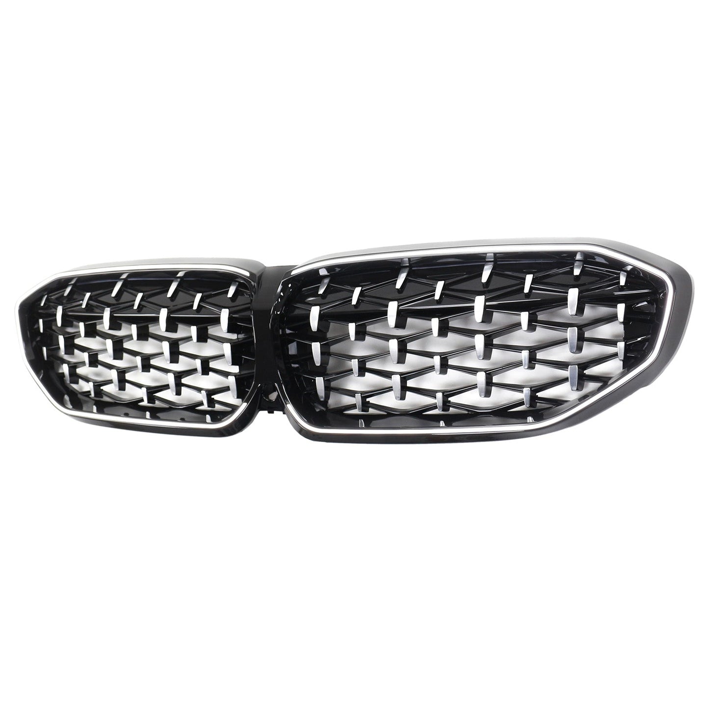 2019-2022 Chorme Diamond Kidney Grille Grill 51138072085 Fit BMW 3 Series G20