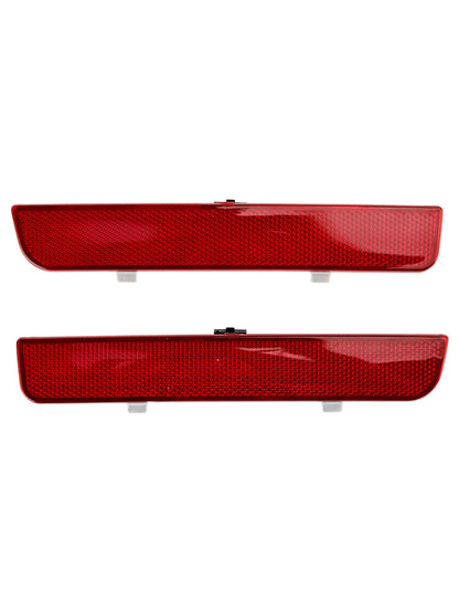 2x Red Rear Bumper Reflector Stop Brake Light LR006348 LR006349 For Range Rover L322 Freelander 2