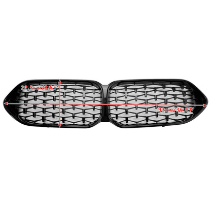 2020-2023 BMW 2 Series Gran Coupe F44 218i/220i/228i xDrive/M235i xDrive Front Bumper Grille Gloss Black Grill