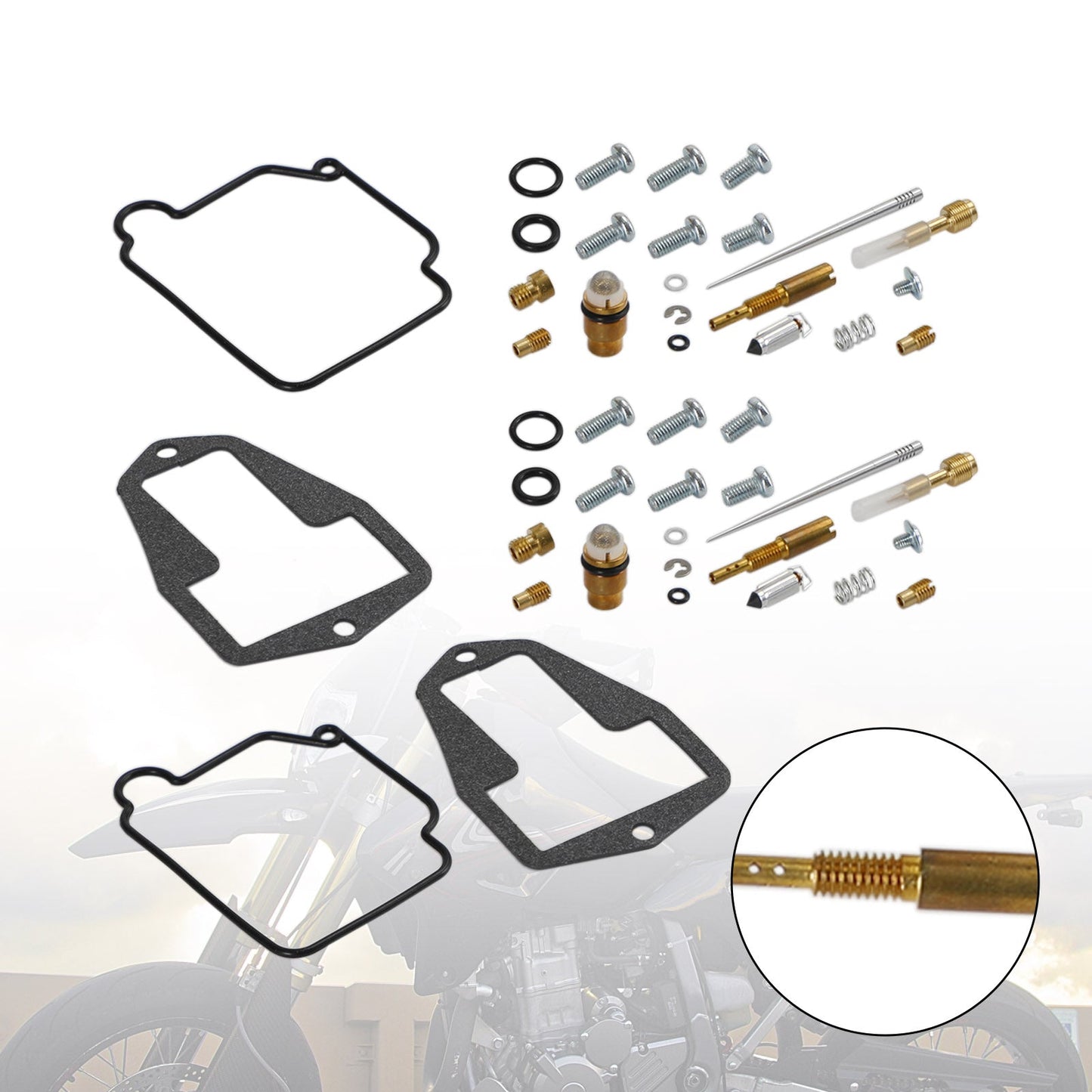 Kit de réparation de carburateur pour Suzuki DRZ250 DR-Z250 2SET 1003-0735 (2001-2007)