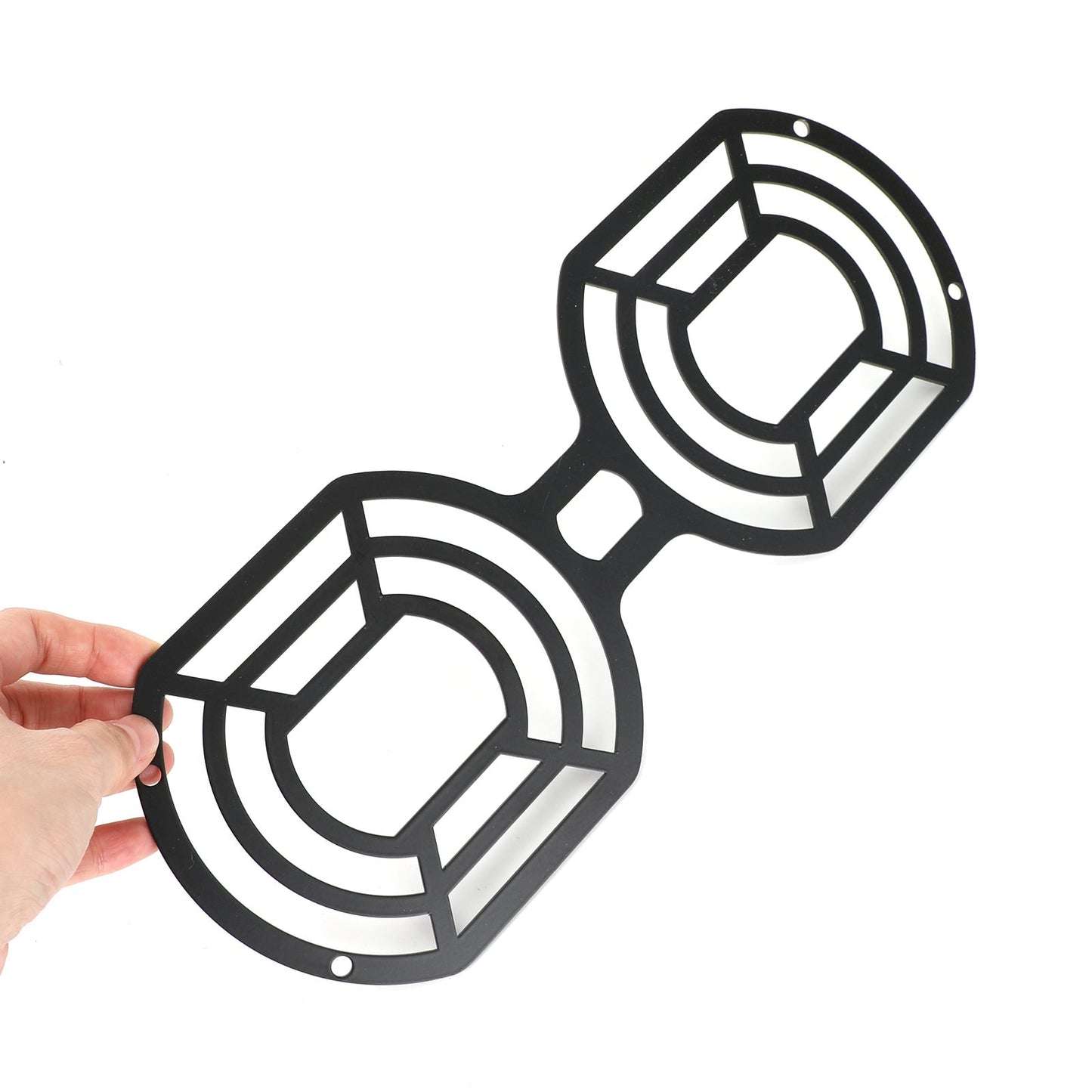 Grille de protection de phare avant noire pour Guzzi V85Tt 18-21 19