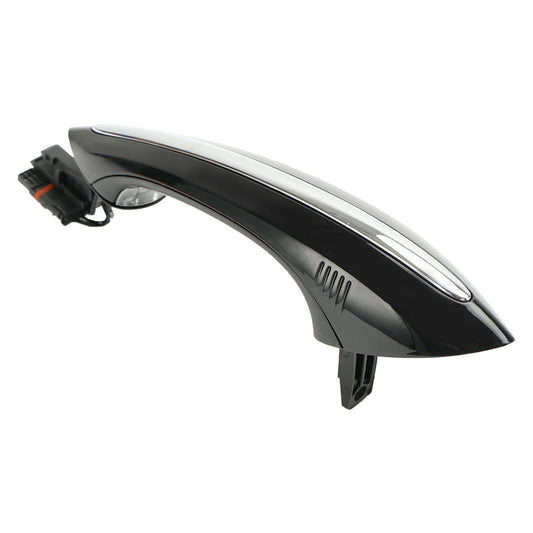 Poignée de porte arrière droite noire pour BMW 7' F04 Hybrid 10/2008-06/2012 51217231932