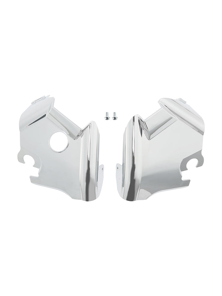 97-03 Yamaha XVS400 XVS650 Drag Star V-Star 650 Cubierta del cuello del marco de la horquilla cromada