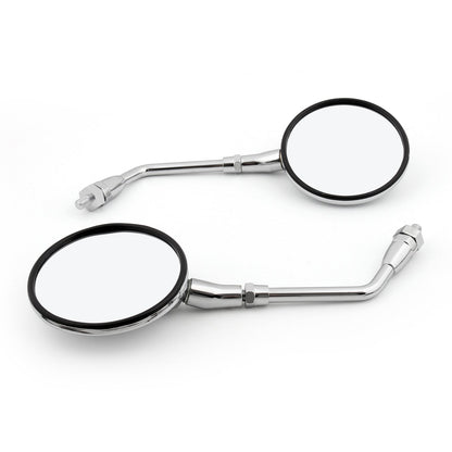 1 Pair Motorcycle Rearview Side Mirrors For Honda CB400SS VT750 CBF500 04-05