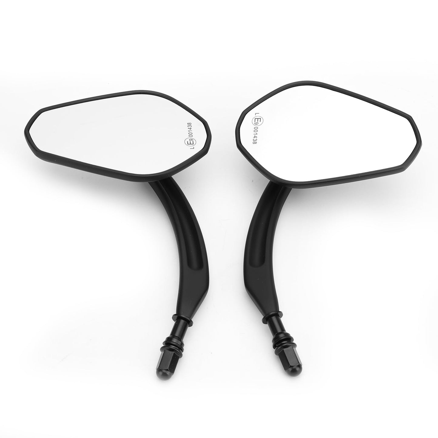 Rétroviseurs Black Diamond pour motos Cruiser, Touring, Chopper, Sportster
